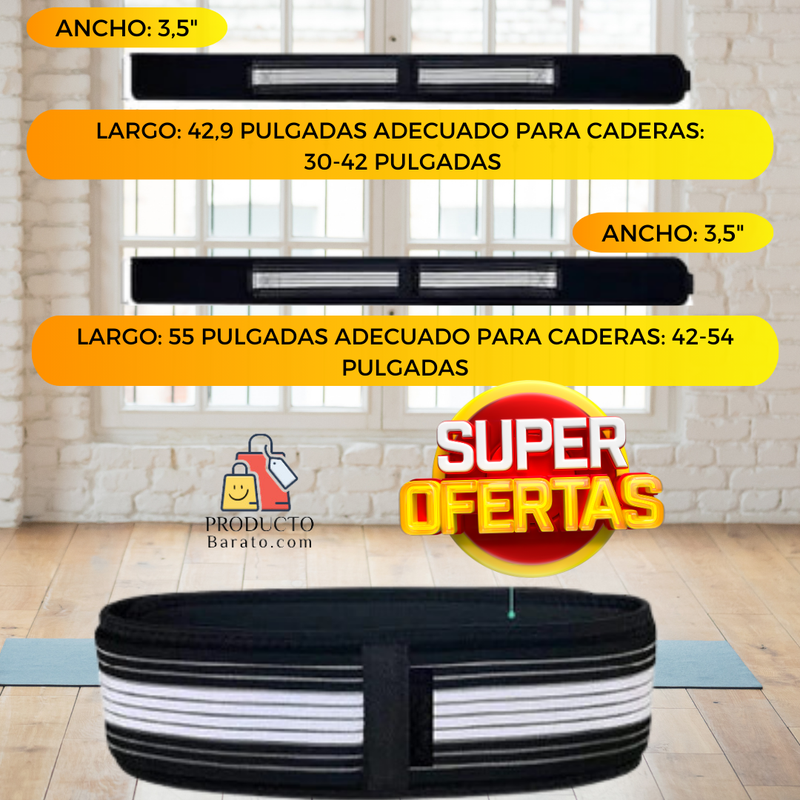 Cinturón Ciática Alivio Dolor Lumbar - ENVÍO GRATIS