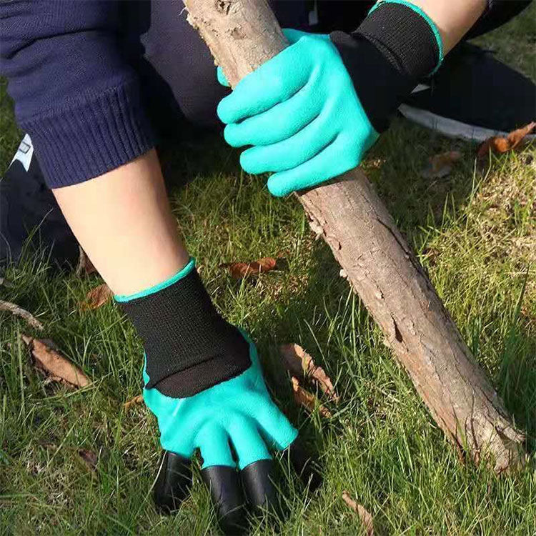 Guantes de Jardinería con Garras