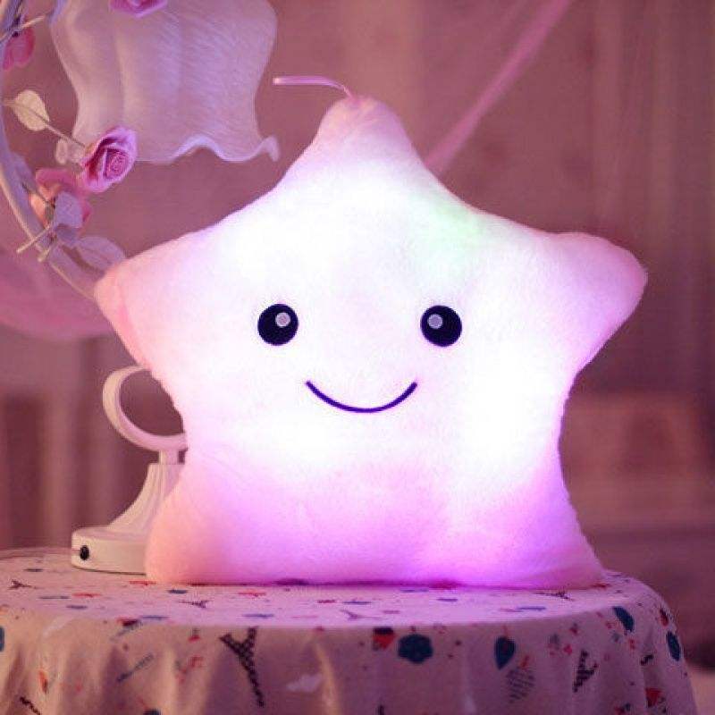 Almohada Cojin Peluche Estrella Luminosa