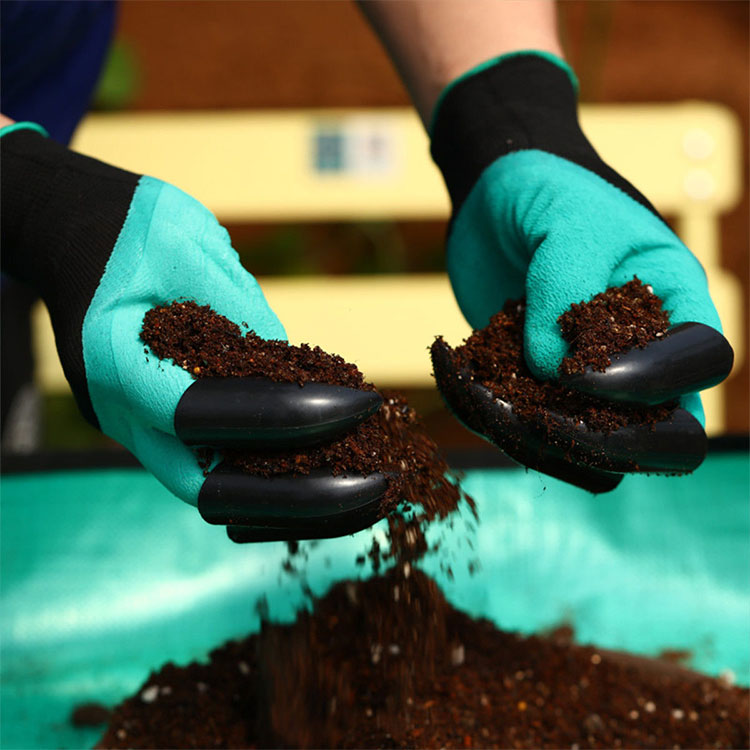 Guantes de Jardinería con Garras