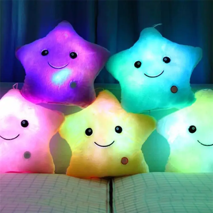 Almohada Cojin Peluche Estrella Luminosa