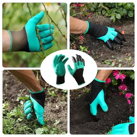 Guantes de Jardinería con Garras