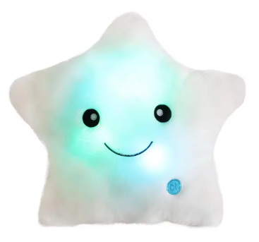 Almohada Cojin Peluche Estrella Luminosa