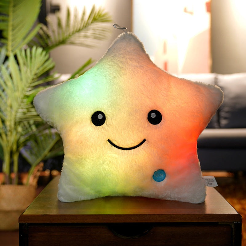 Almohada Cojin Peluche Estrella Luminosa