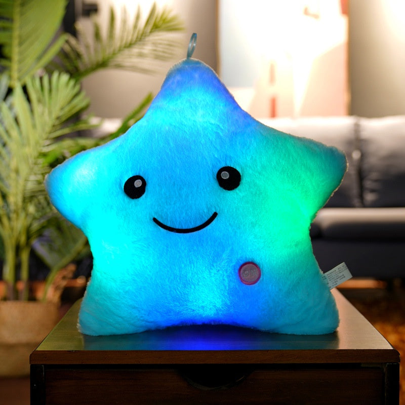 Almohada Cojin Peluche Estrella Luminosa